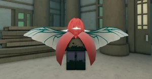 Hair color = Elytra Down Feathers = Wing Veins