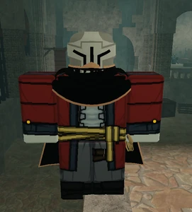 Authority commander in prison.png (512 KB) An Authority Commander prior to their reworked appearance, wearing an Authority Captain Uniform