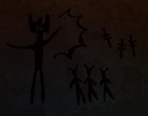 A large humanoid tyrant