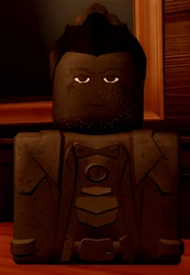 Statuette in The Haunt hub