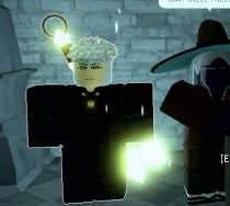 With an enchanted Weapon