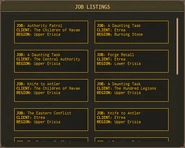 Current Union Pager job menu