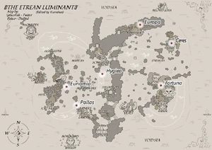 Comet locations