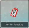 MEIKO Nametag F 2nd