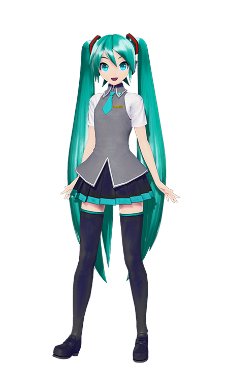 hatsune miku project diva outfits