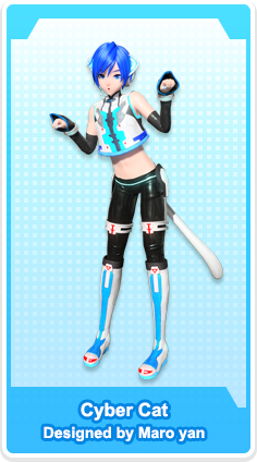 Cyber Cat | Project DIVA Wiki | Fandom