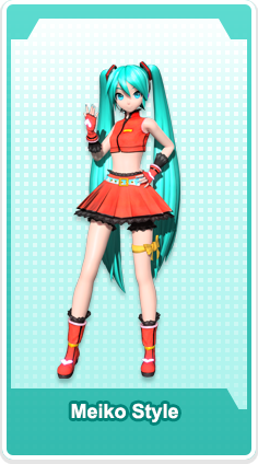 Meiko Style | Project DIVA Wiki | Fandom