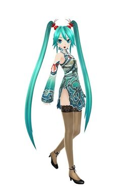 アイドル miku Hatsune Miku (Limited Color version) Bust Vocaloid - Bandai