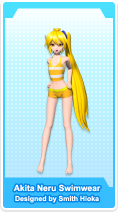 Akita Neru Swimwear | Project DIVA Wiki | Fandom