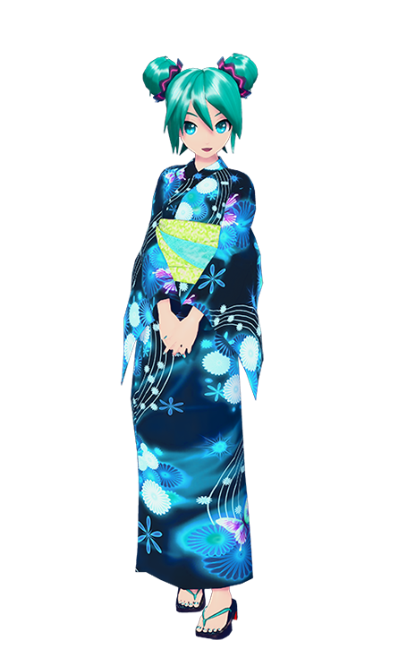 hatsune miku kimono