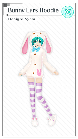 Bunny Ears Hoodie Project DIVA Wiki Fandom