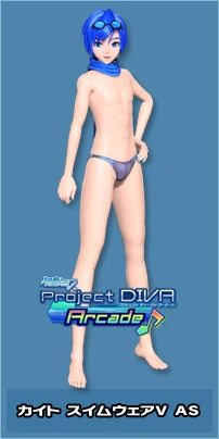 KAITO Swimwear V Alt. | Project DIVA Wiki | Fandom