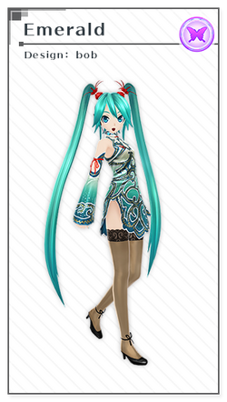Hatsune Miku Emerald | Project DIVA Wiki | Fandom