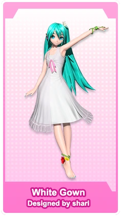 White Gown | Project DIVA Wiki | Fandom