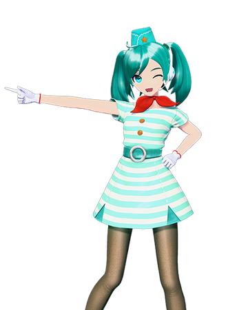 Cabin Attendant Hatsune Miku Project Diva Wiki Fandom