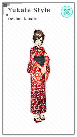 Patterned yukata a chic style for men