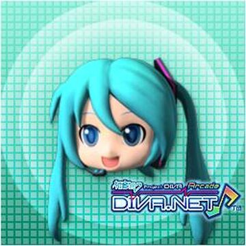 Hatsune Miku Anime Volcaloid Project Diva Image Embroidered Patch NEW  UNUSED