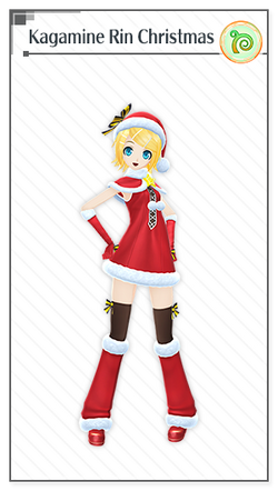 Kagamine Rin Christmas | Project DIVA Wiki | Fandom