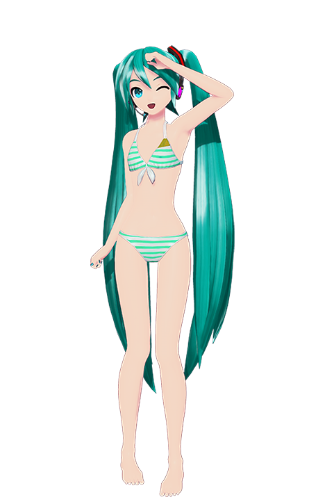 Hatsune Miku Swimwear, Project DIVA Wiki