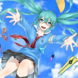 MonochroBlueSky illustration