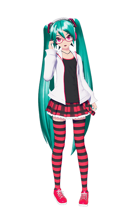 hatsune miku project diva outfits