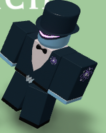 violet suit bow tie tux roblox