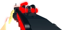 The upgraded M249 SAW.