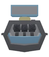 The unpowered Pack-a-Punch machine.