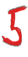Round Digit 5