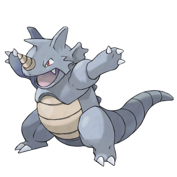 What does Rhyhorn evolve into brick bronze?