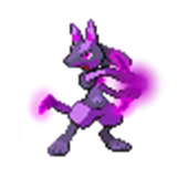 448 - Shiny [Lucario] Mega Lucario.png - Generation 7 - QR Codes - Project  Pokemon Forums