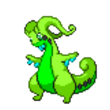 CHECK BIO on Instagram: “Goodra pokemon red/blue sprite #pokemon