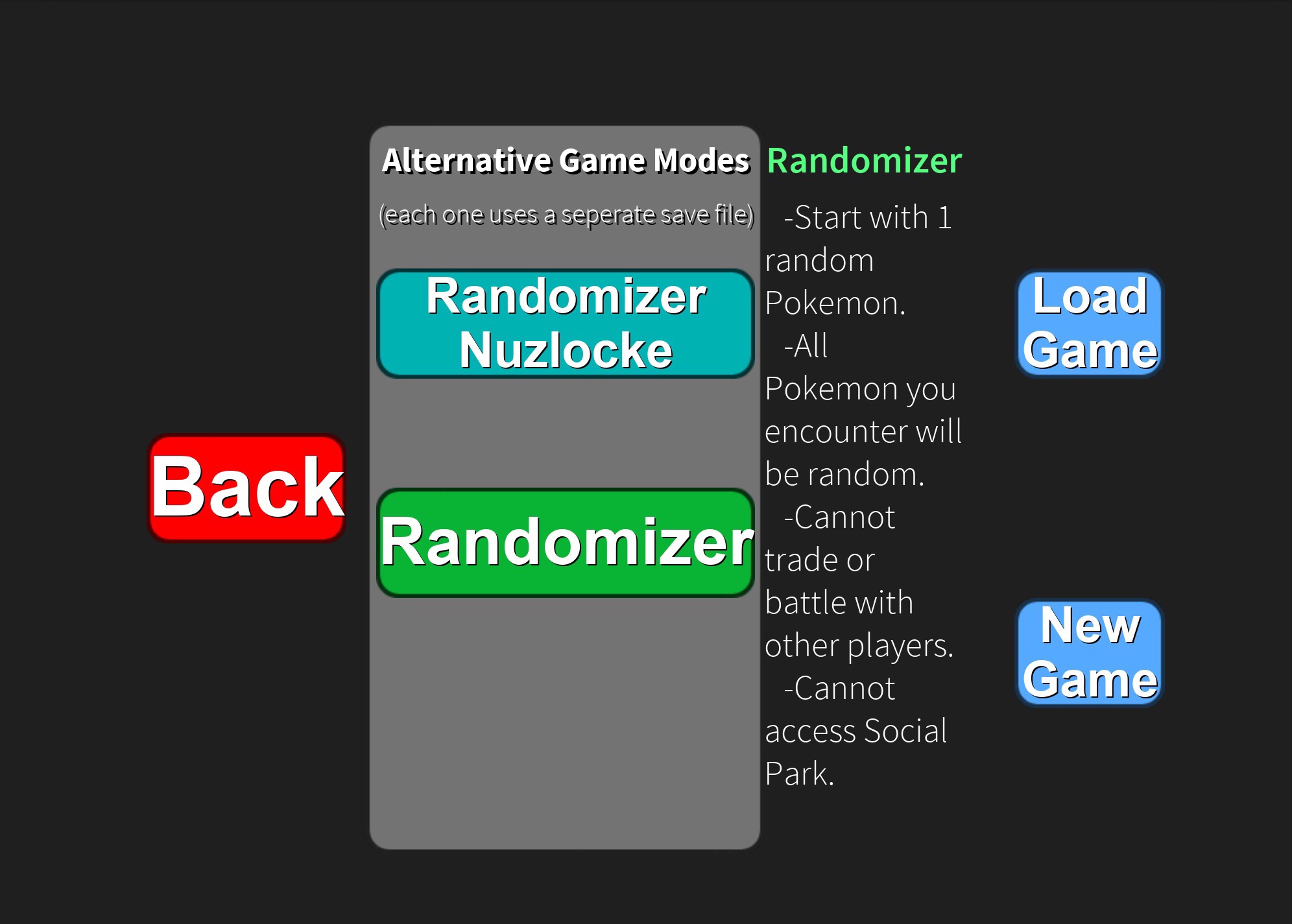 Pokemon Randomizer App [Version 1.0] 