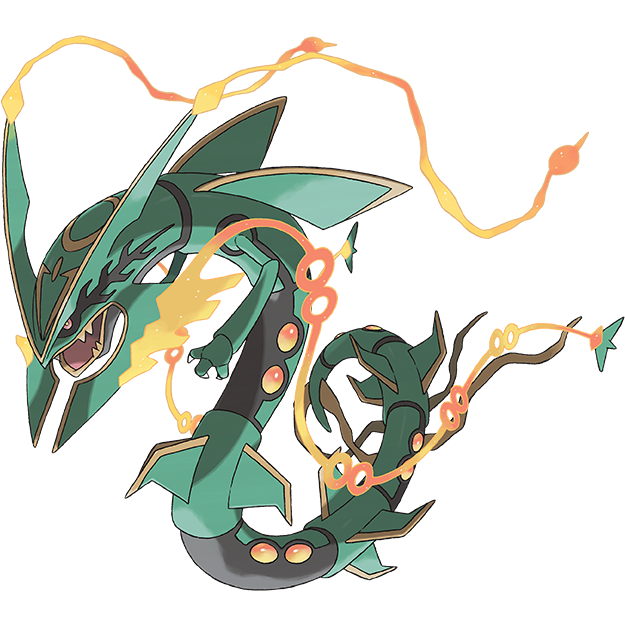 The Eevee Project - Rayquaza looks so majestic here Credits: https