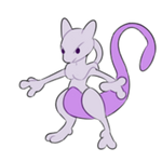 Doodle Mewtwo