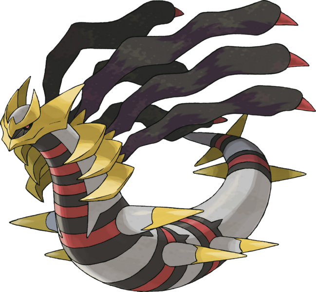 Origin Form Giratina Meets Shiny Origin Form Giratina [Pokémon