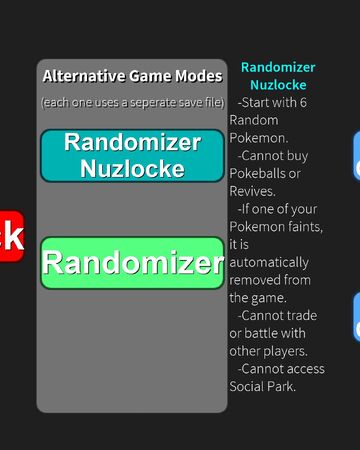 Randomizer Nuzlocke Project Pokemon Wiki Fandom - project pokemon roblox codes 2019