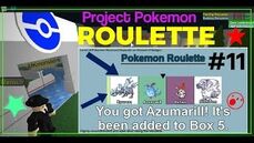 Pokemon Roulette Project Pokemon Wiki Fandom - roblox project pokemon cheats