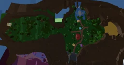 Cerulean City Santa Locations map image