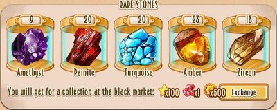 Collections - Rare Stones