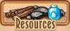 Resources menu tab