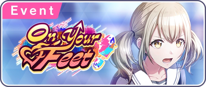 On Your Feet EN Event Banner