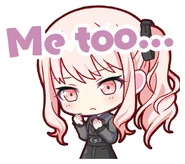 Англ. : Me too...