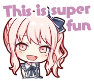 Англ. : This is super fun