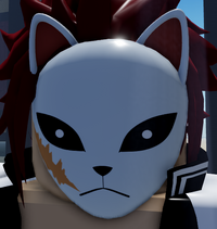 Roblox Project Slayers PS CHAMPION Haorie Mask Hat Armor Clothing