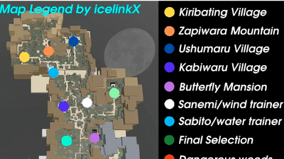 Map, Project Slayers Wiki
