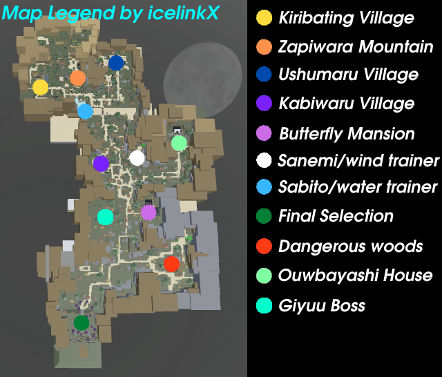 Map, Project Slayers Wiki