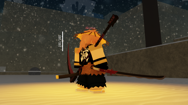 How much ores is Flame Katana worth?