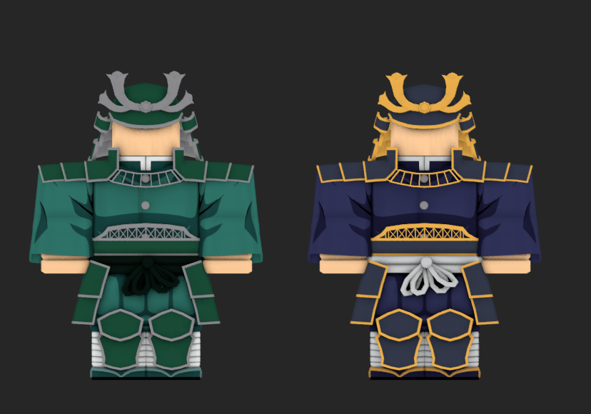 Roblox Project Slayers PS Akaza Set Armor Clothing