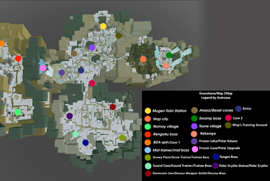 NEW) EVERY BOSS LOCATION + Boss DROP In Map 2! (Project Slayers